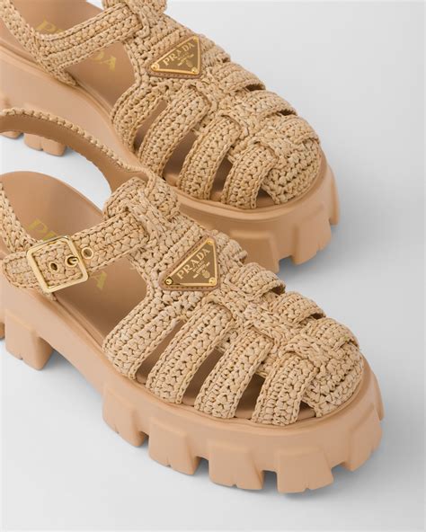 sandalias prada mujer|prada transparent sandals.